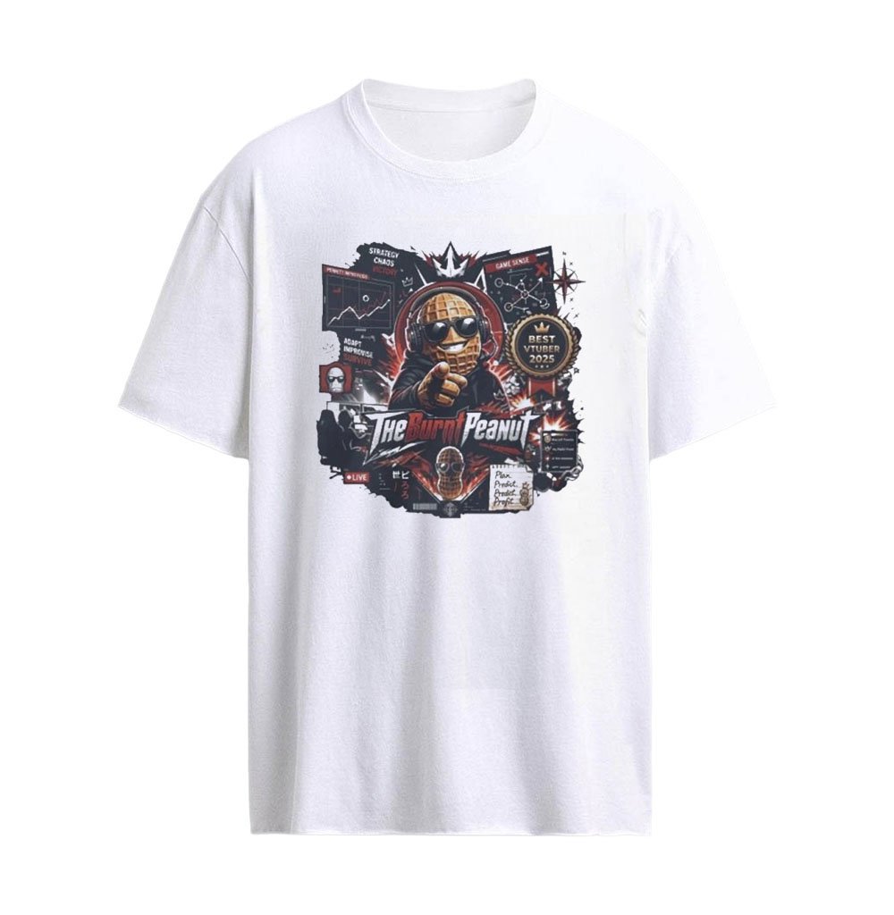 TheBurntPeanut Merch Best VTuber 2025 T-Shirt