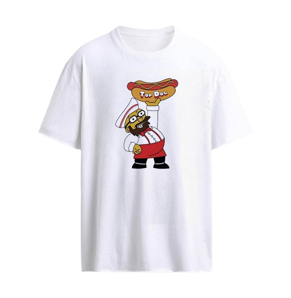Top Dog Og Caricature Graphic T-Shirt