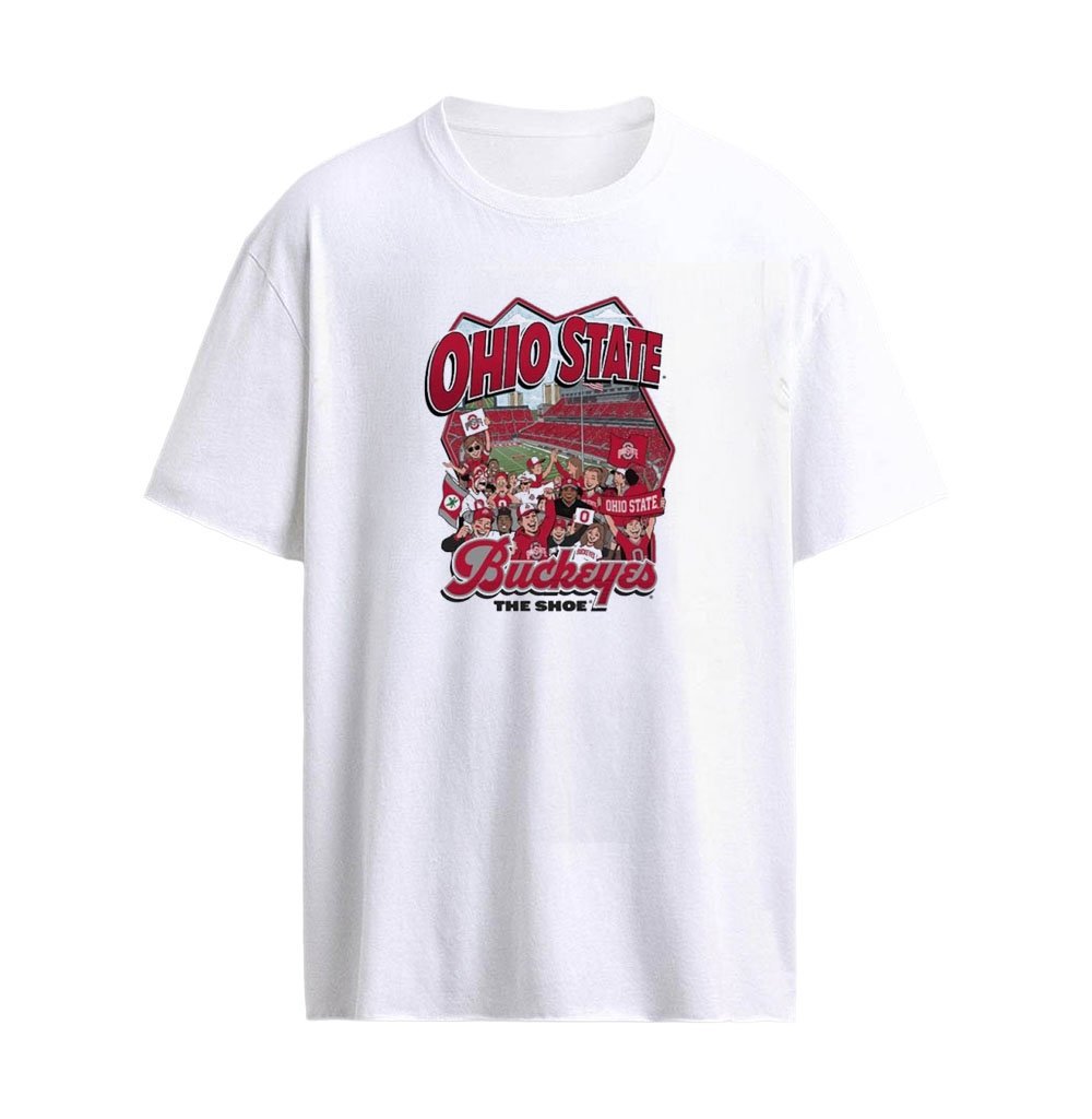 Ohio State Buckeyes The Shoe Ohio Stadium T-Shirt