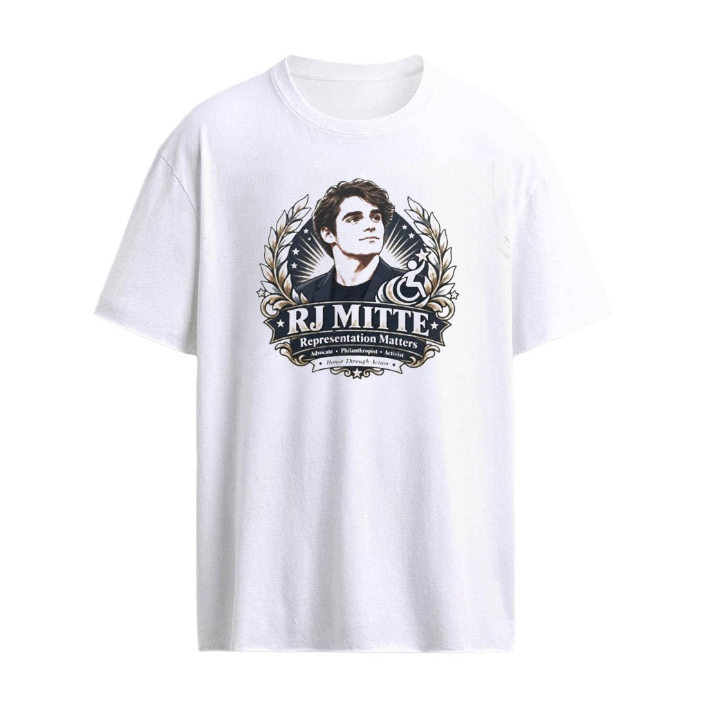 Rj Mitte Representation Matters Honor Through Action Shirt