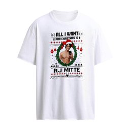 All I Want For Christmas Is RJ Mitte ugly Xmas shirt
