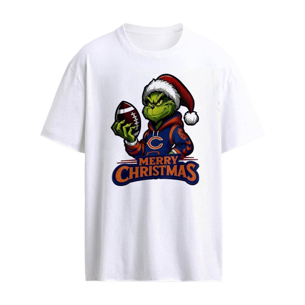 Chicago Bears Santa Grinch Merry Christmas NFL 2026 shirt