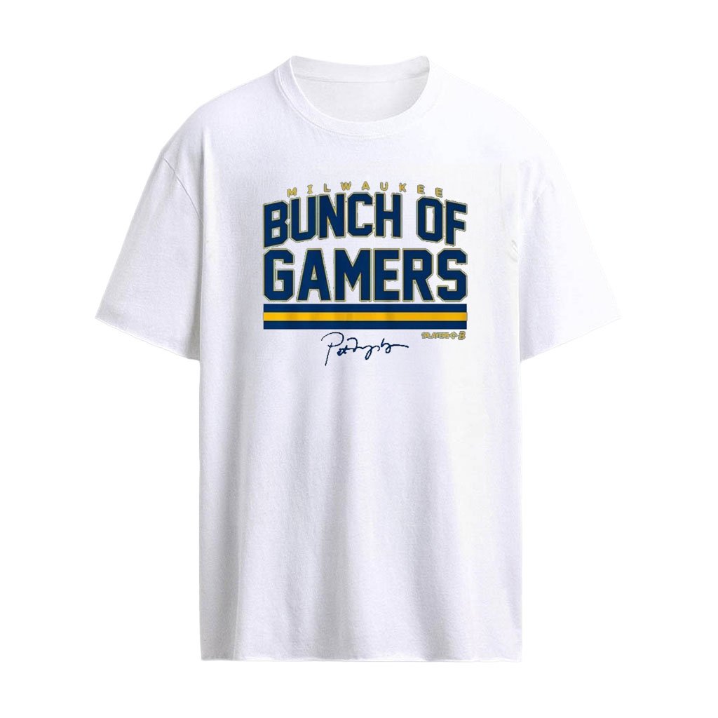 Milwaukee Baseball Bunch Of Gamers T-Shirt