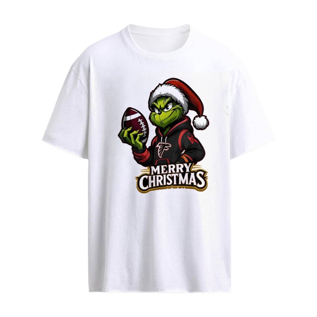 Atlanta Falcons Santa Grinch Merry Christmas NFL 2026 shirt