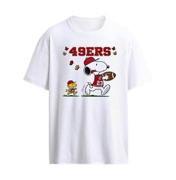 Snoopy and Woodstocks San Francisco 49ers Retro Football Fan shirt