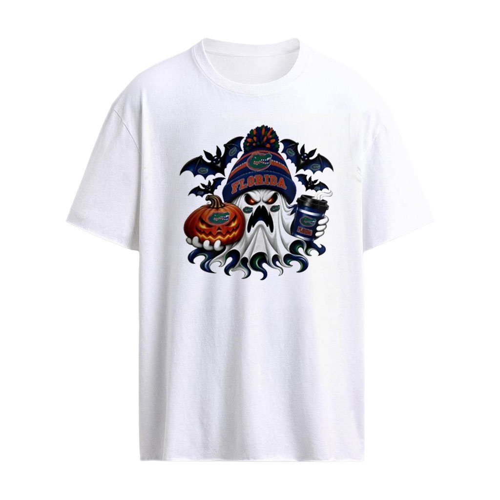 Florida Gators Ghost Coffee Halloween Spooky 2026 shirt