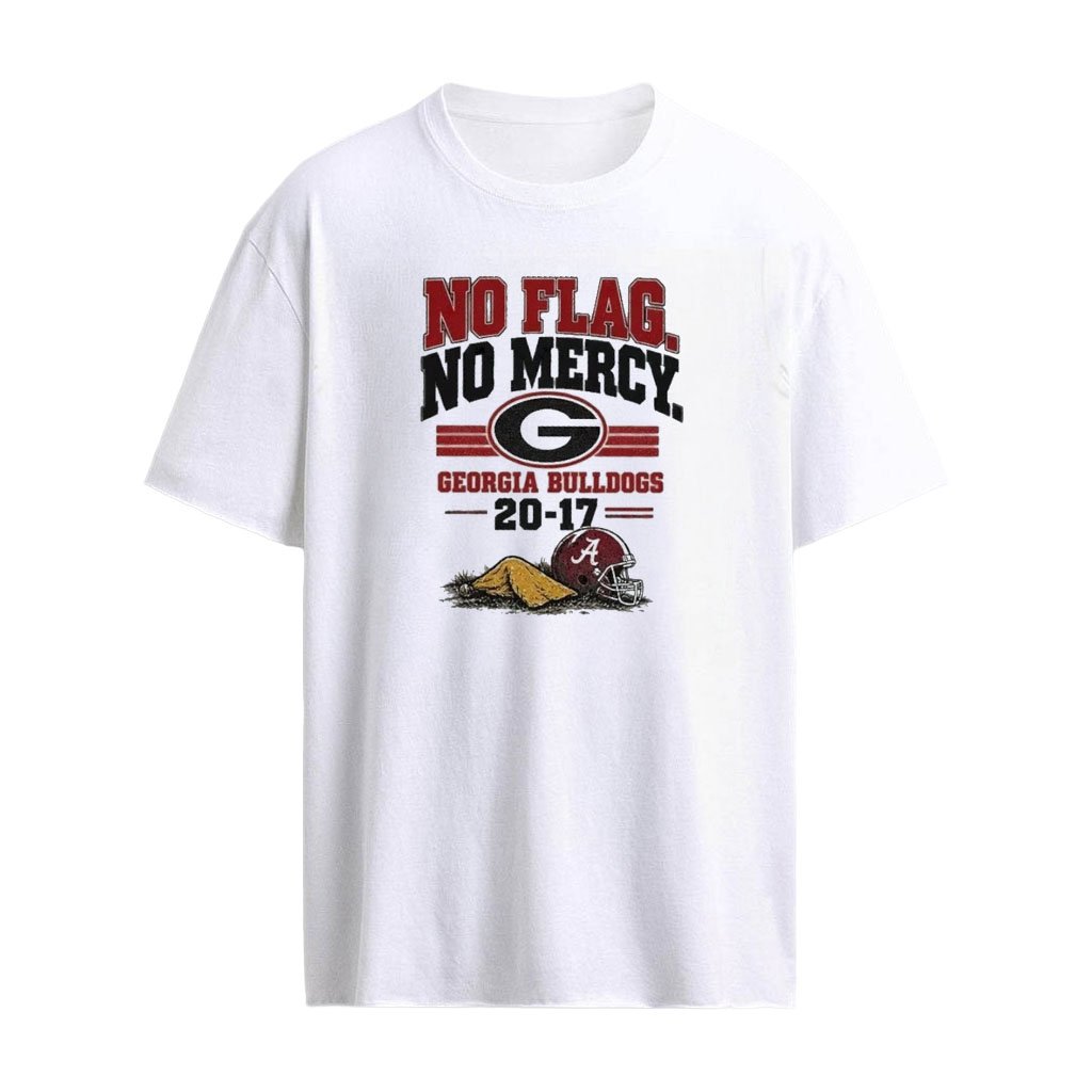 NCAA 2026 Bama Got Robbed Georgia Bulldogs vs Alabama Crimson Tide The No Call Game Referee Flag Graphic T-Shirt