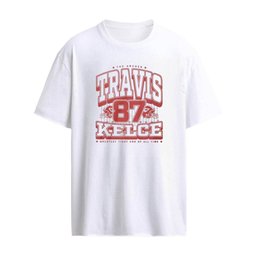 Travis Kelce 87 Max Collegiate Standard Small Shirt – Graphic Tee