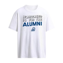 Fayetteville State University Broncos Homecoming Is For The Alumni logo shirt