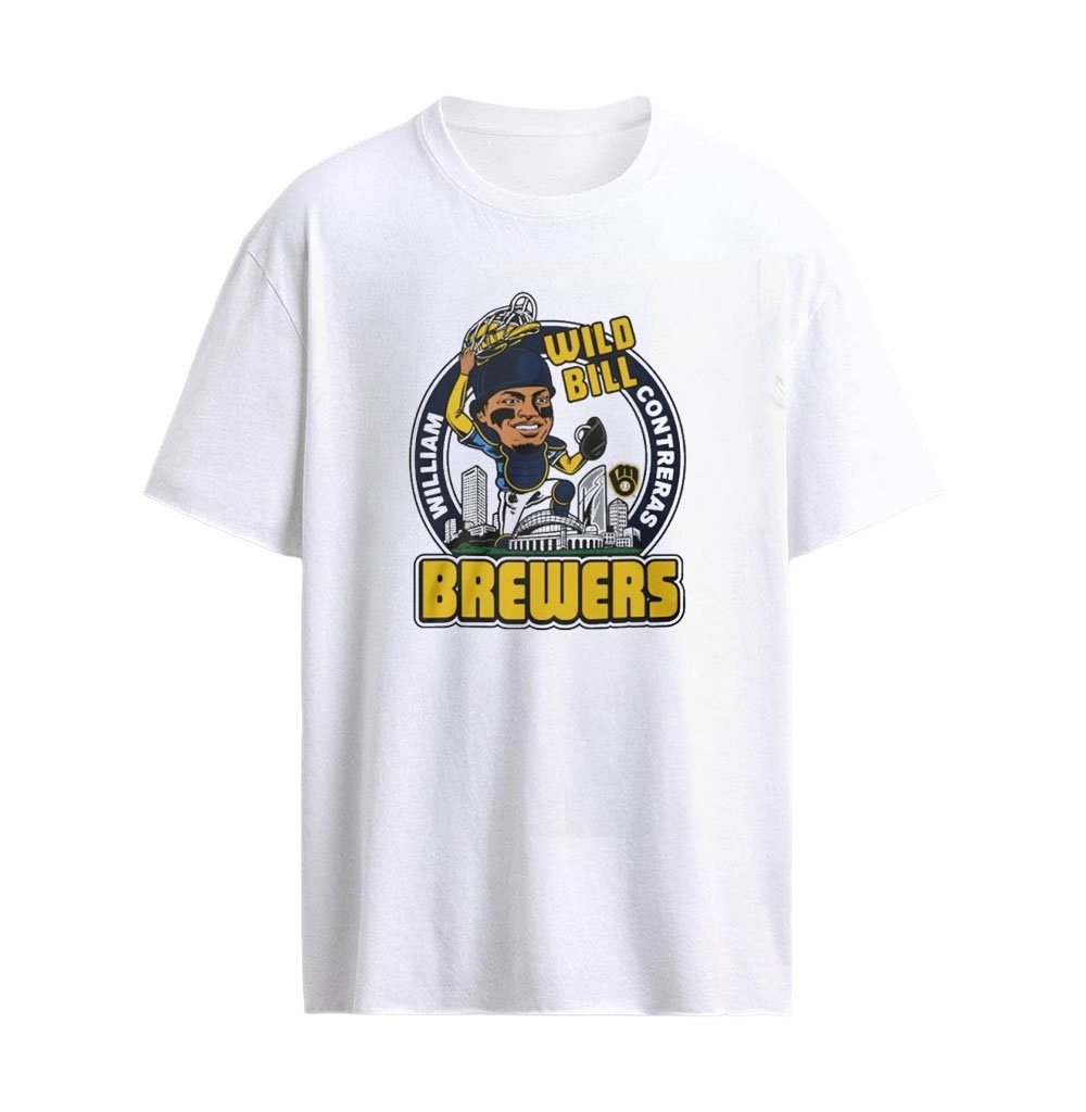 William Wild Bill Contreras Brewers shirt