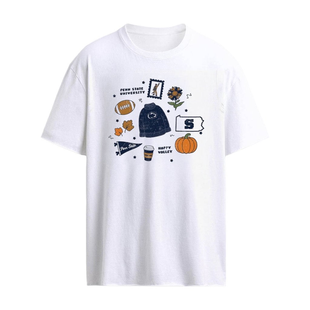 Penn State Nittany Lions Summit Sportswear Fall Scattered Icon T-Shirt