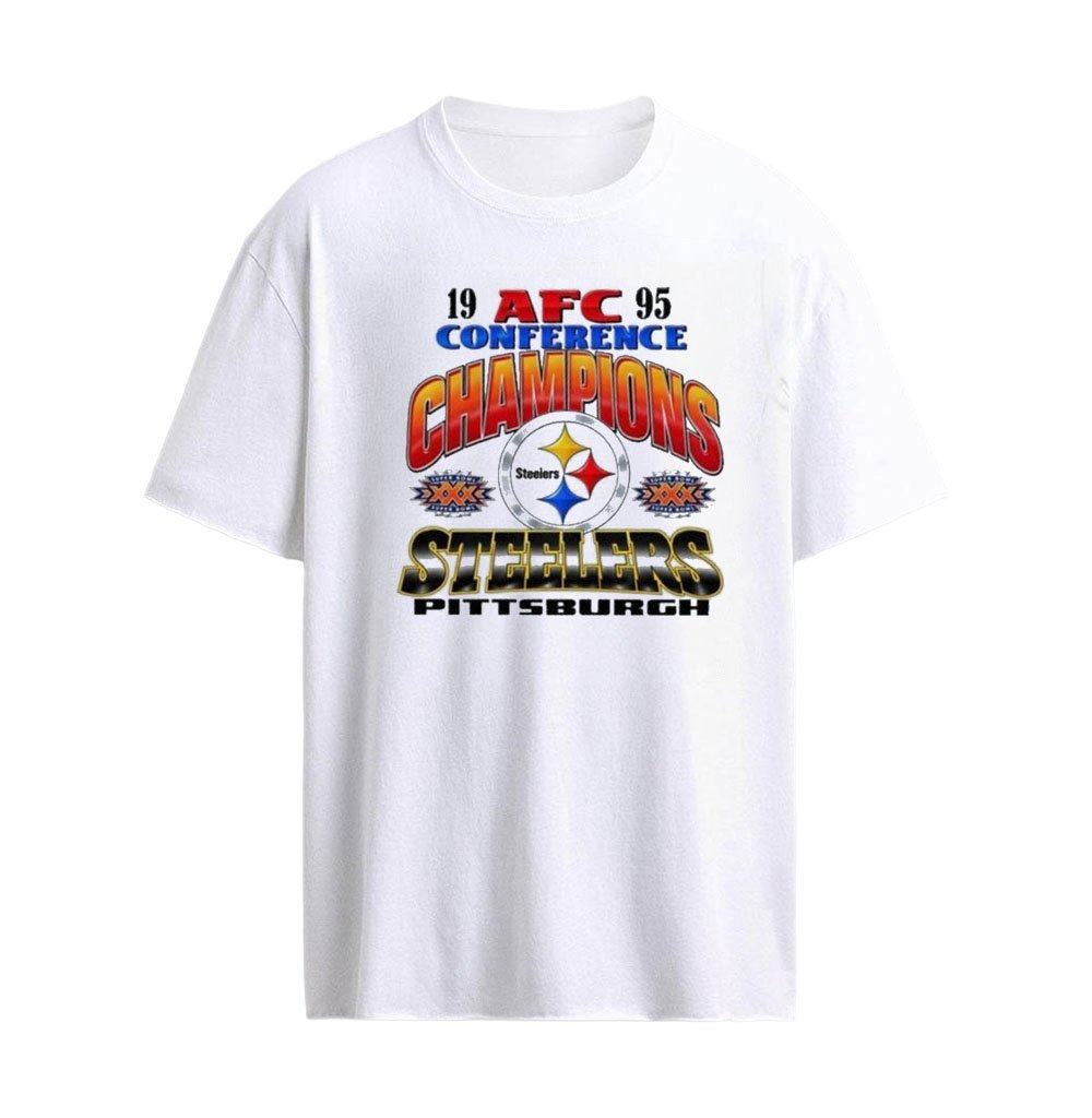 Pittsburgh Steelers AFC 1995 Super Bowl XXX Conference Champions shirt