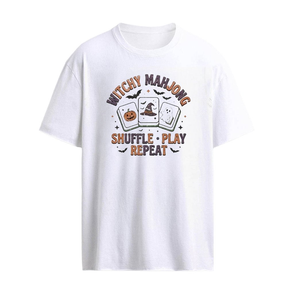 Witchy Mahjong Shuffle Play Repeat Shirt