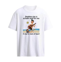 Smoking Cigs Is Actually Good For You If You’re Pure Of Heart T-SHirt