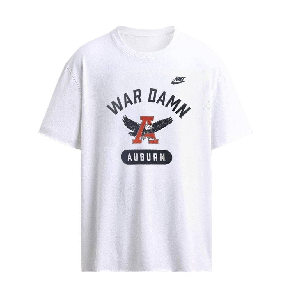 White Nike War Damn T-Shirt
