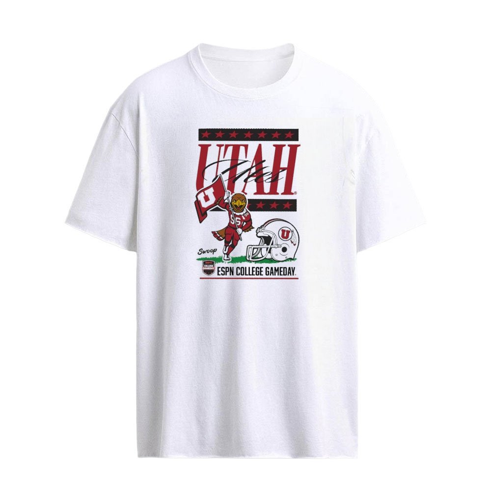 Utah Utes Football 2026 ESPN College GameDay Mascot Runner T-Shirt – Salt Lake City G