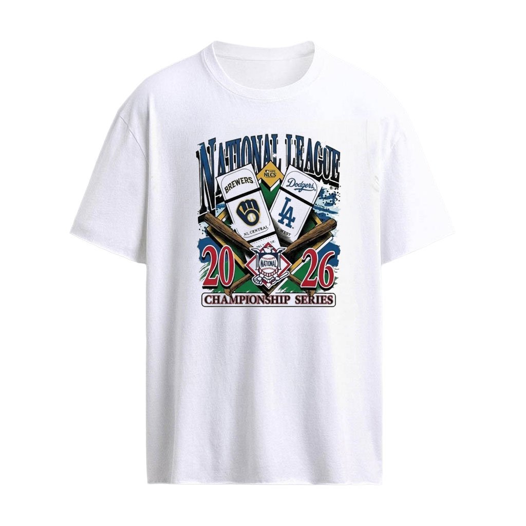 Milwaukee Brewers Vs Los Angeles Dodgers National League 2026 Championship Series Shirt