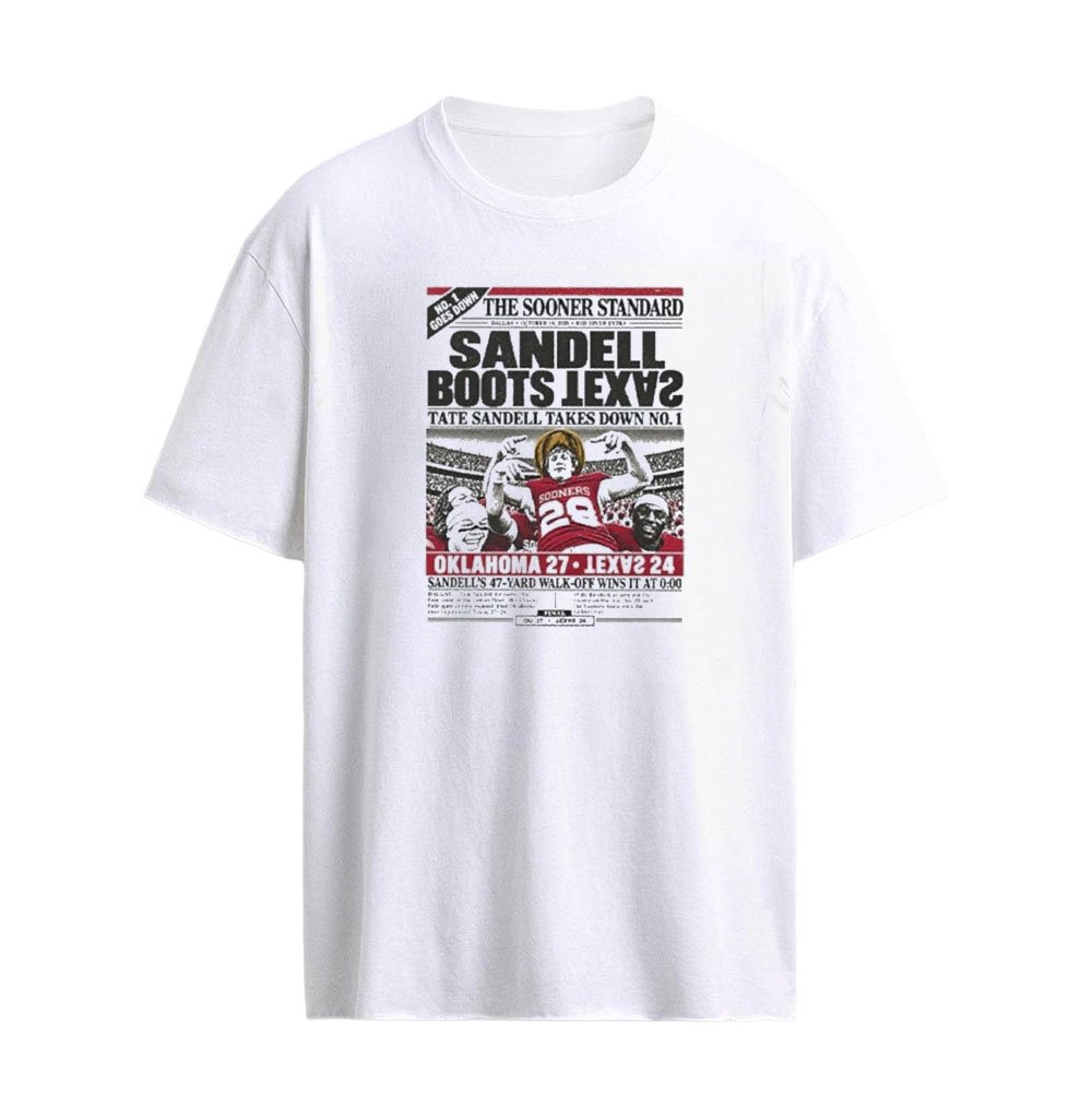 Sandell Boots Texas Tate Sandell Takes Down No 1 Shirt