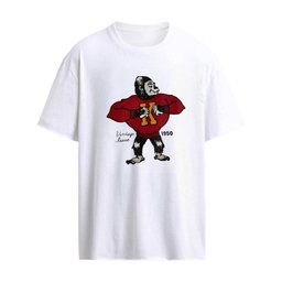 Gorilla wearing Red sweater K Issue 1950 Nike vintage shirt