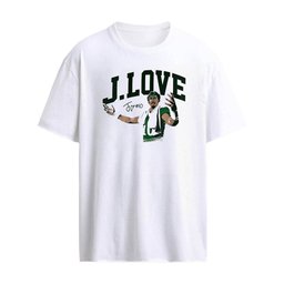 Jordan Love football J. Love Green Bay Packers NFL pose signature shirt