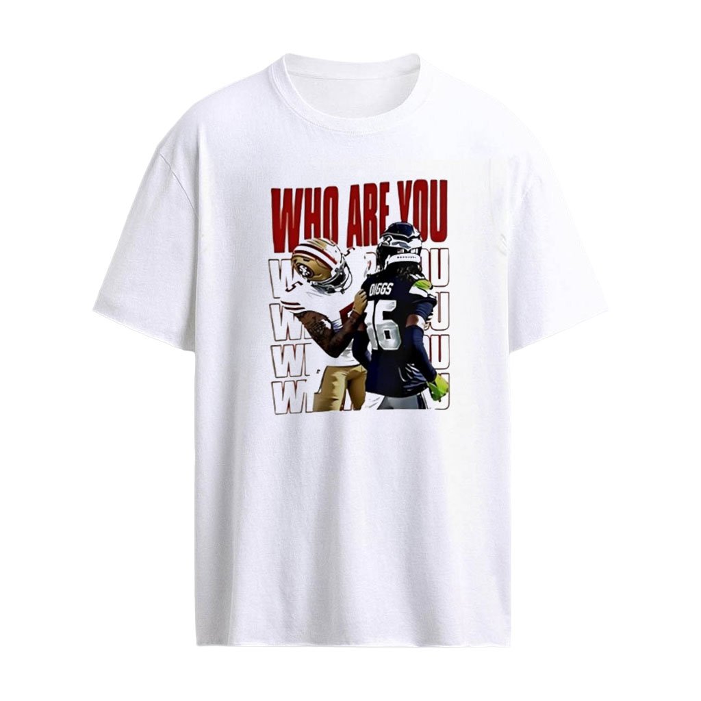 Who are you football Mike Evans Vs Trevon Diggs NFL shirt