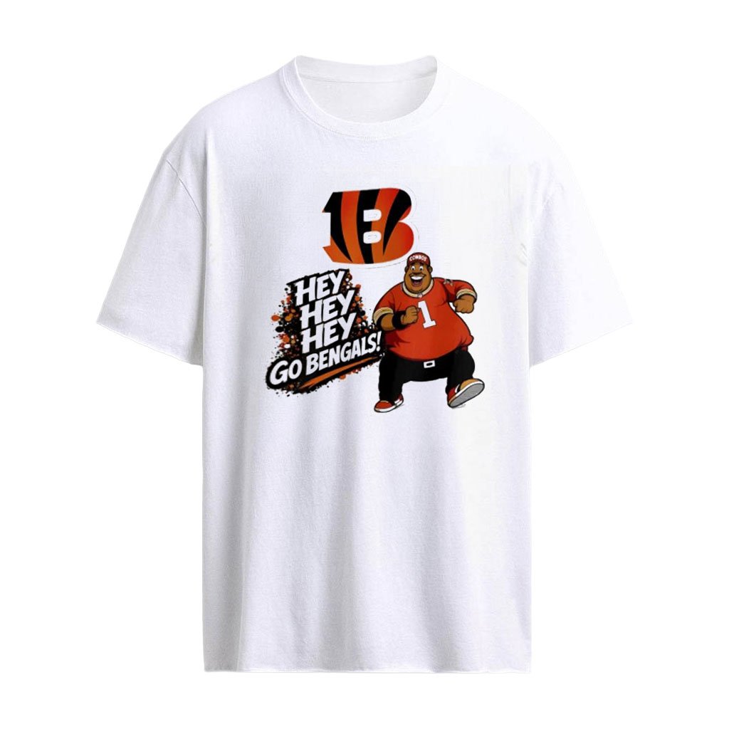Ja Marr Chase Fat Albert Cincinnati Bengals NFL HEY HEY HEY GO Bengals shirt