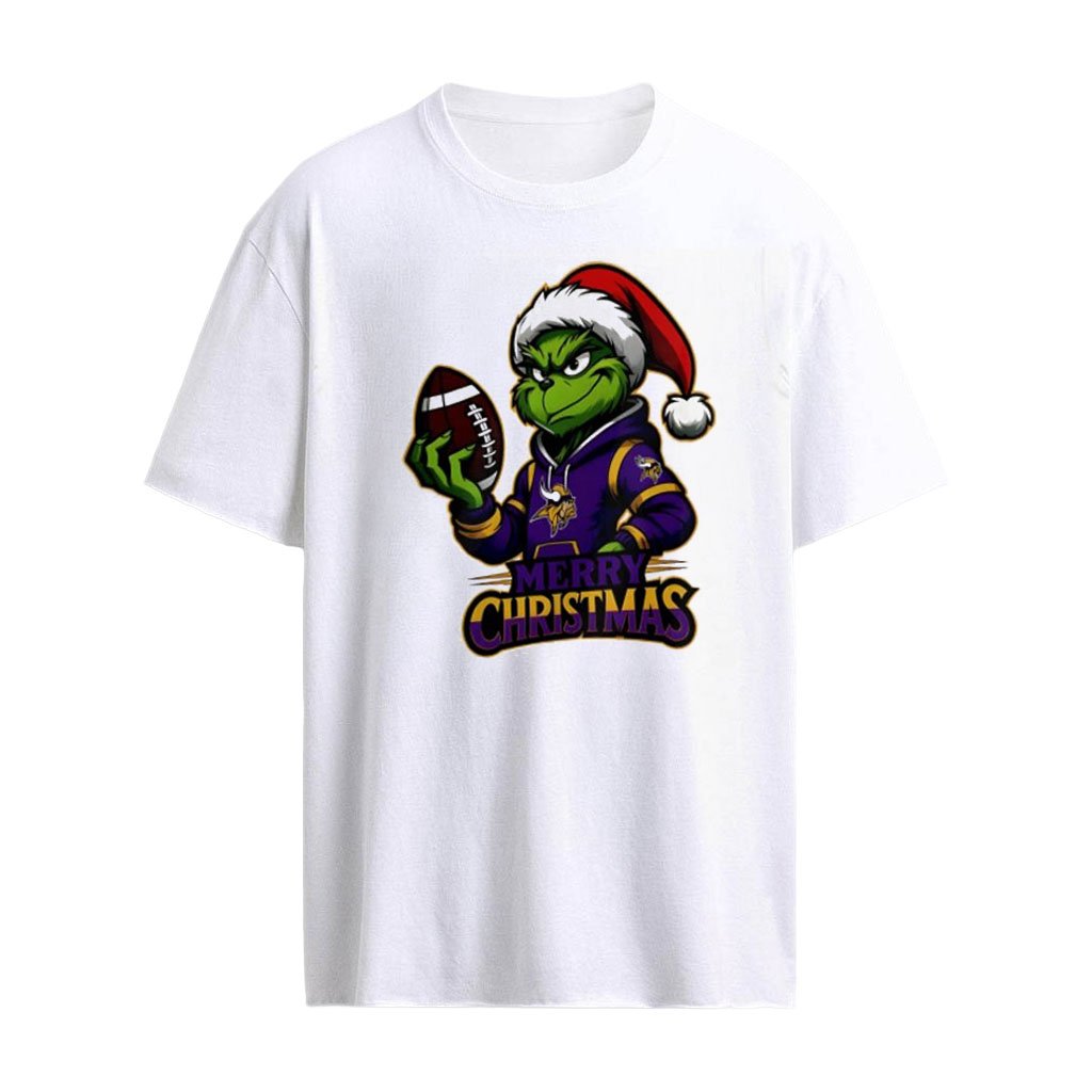 Minnesota Vikings Santa Grinch Merry Chraistmas NFL 2026 shirt