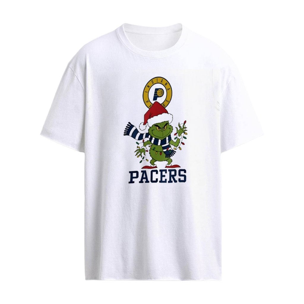 Grinch Indiana Pacers heart hands sign Christmas 2026 shirt
