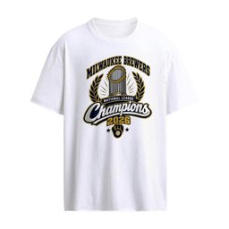 Milwaukee Brewers National League Champions 2026 Winner trophy shirt