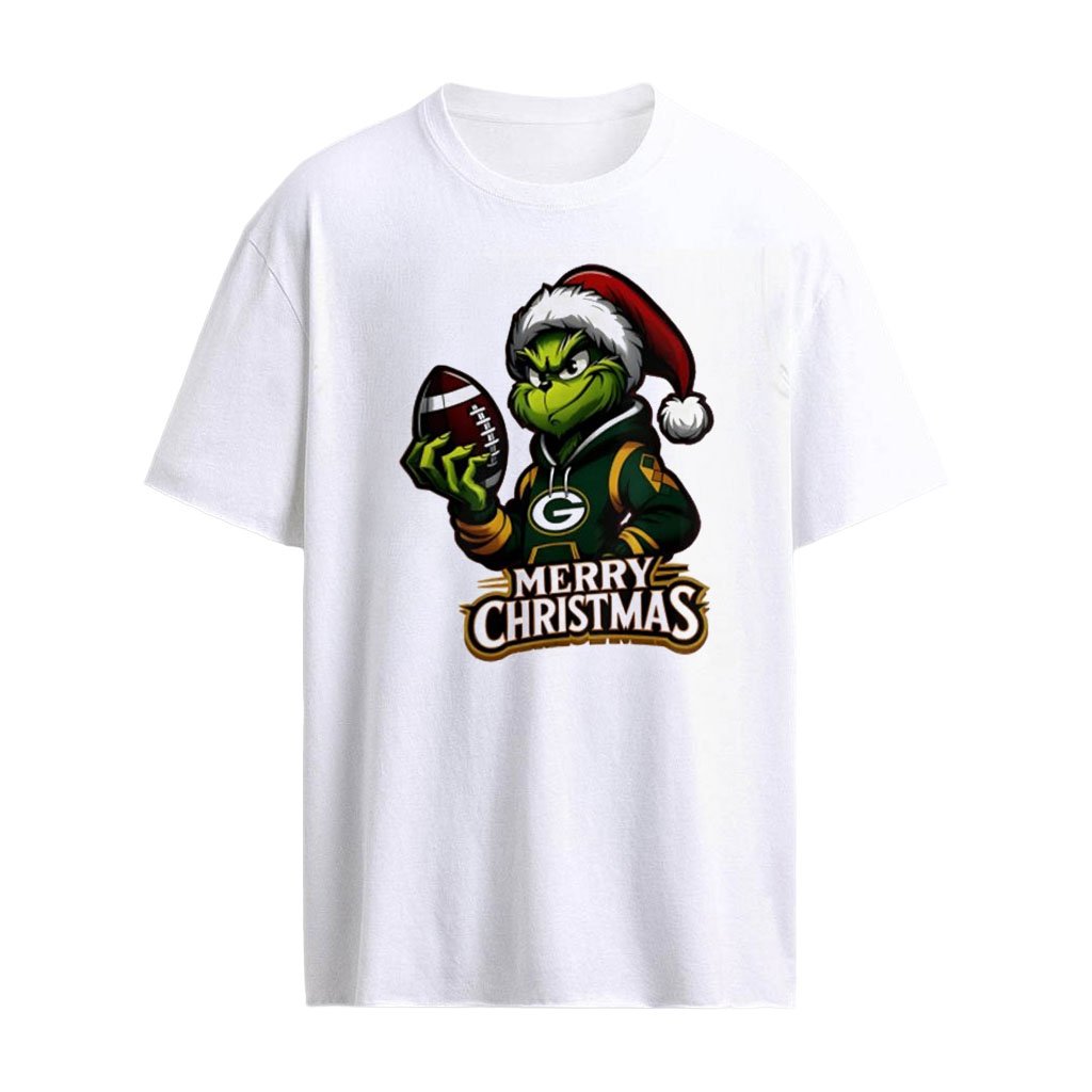 Green Bay Packers Santa Grinch Merry Christmas NFL 2026 shirt