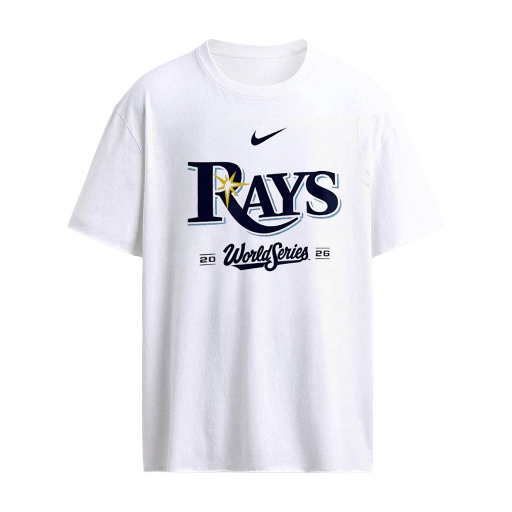 Tampa Bay Rays baseball Nike 2026 World Series shirt