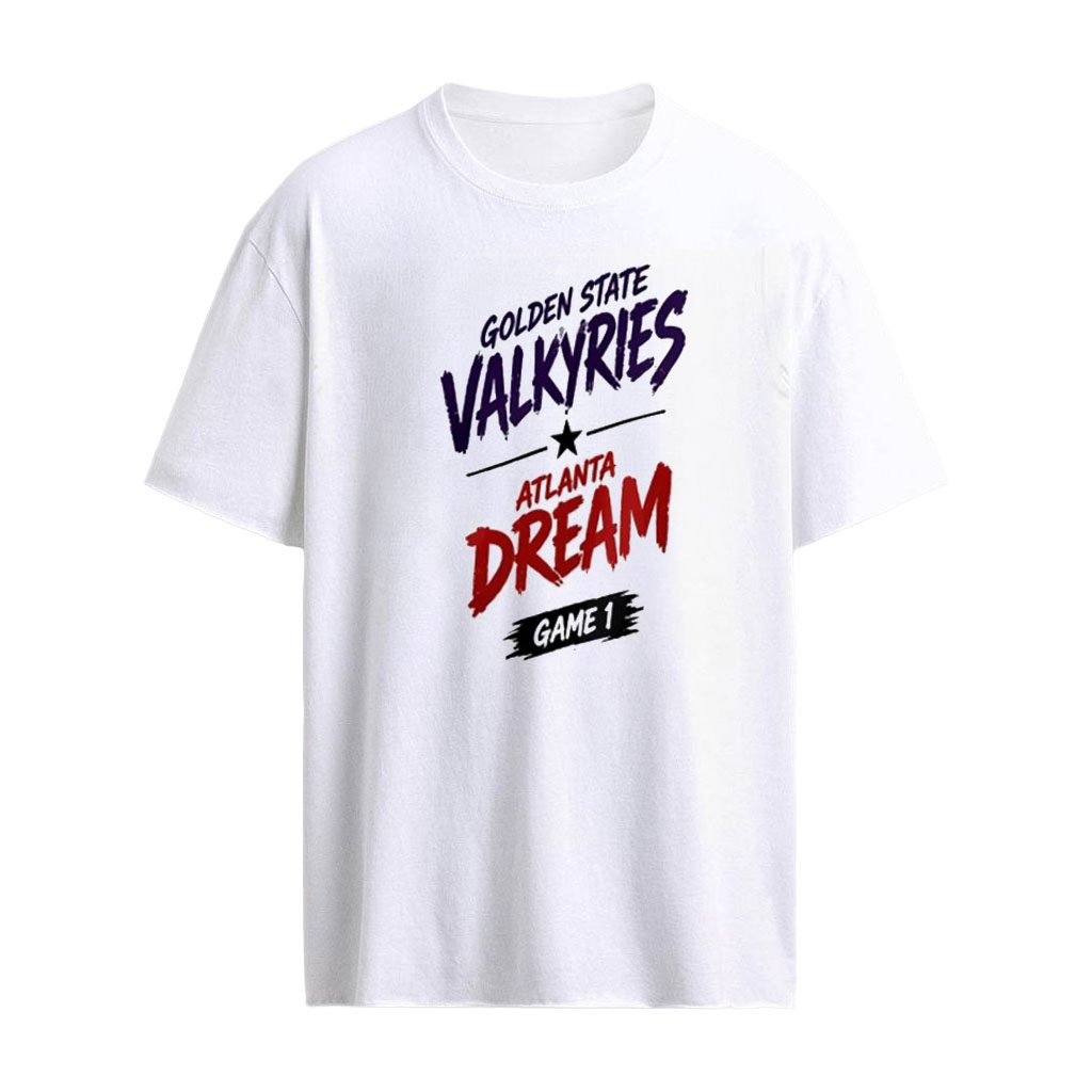 Golden State Valkyries vs Atlanta Dream WNBA Playoffs 2026 Game 1 shirt