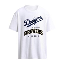 Los Angeles Dodgers vs Milwaukee Brewers NLCS 2026 Matchup shirt