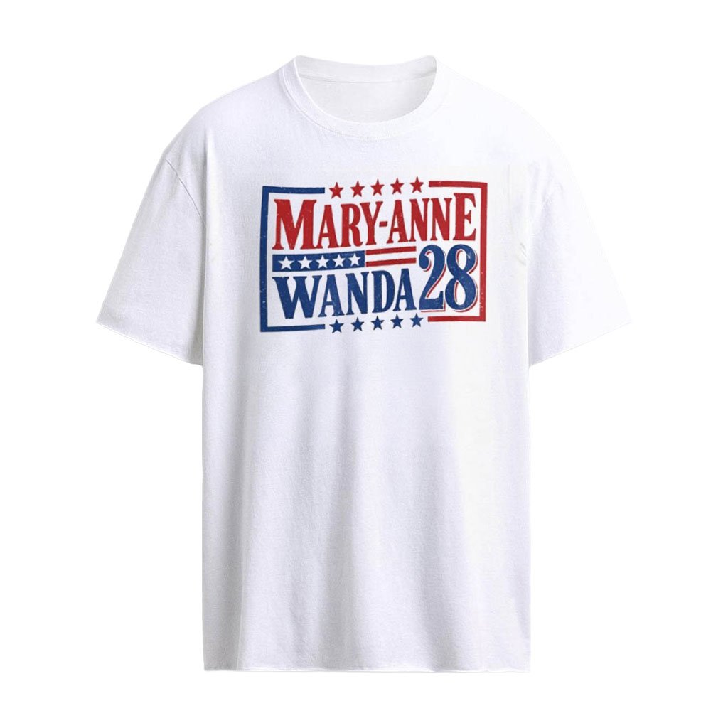 Mary Anne and Wanda ’28 shirt