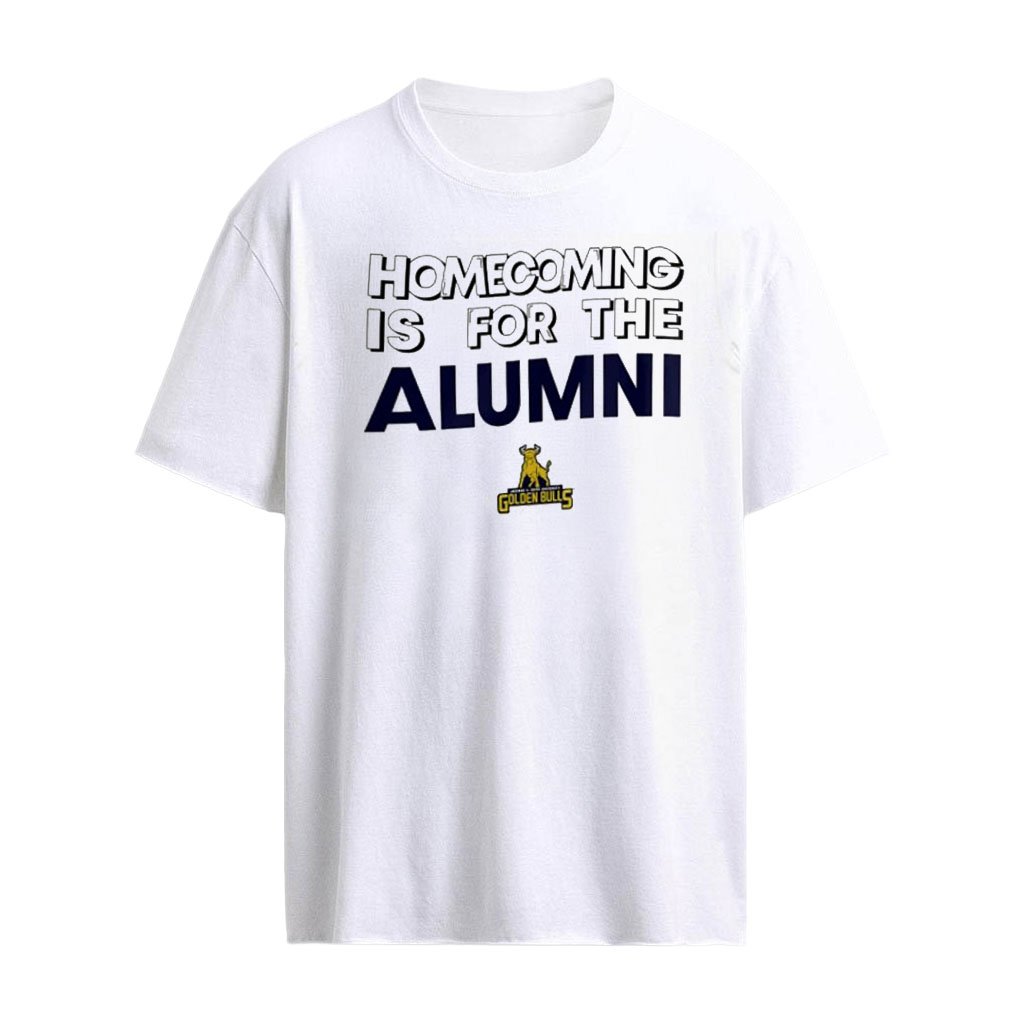 Homecoming is for the Alumni Johnson C. Smith Golden Bulls logo shirt