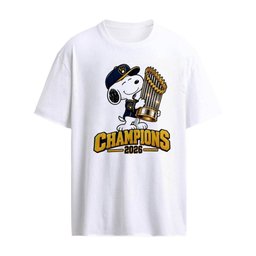 Snoopy Milwaukee Brewers NLCS 2026 Champions trophy shirt