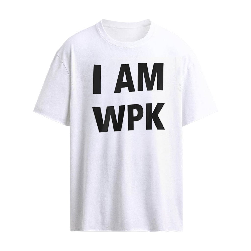I am WPK Bold Statement shirt