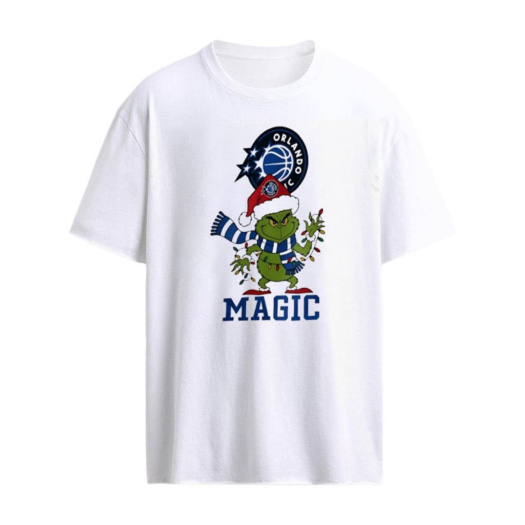 Grinch Orlando Magic heart hands sign Christmas 2026 shirt