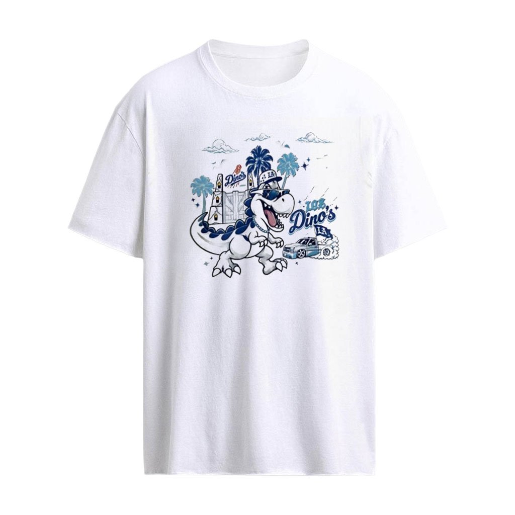 Los Dino’s Los Angeles Dodgers baseball shirt