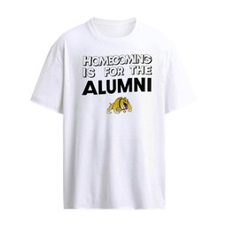 Homecoming Is For The Alumni Bulldog logo shirt