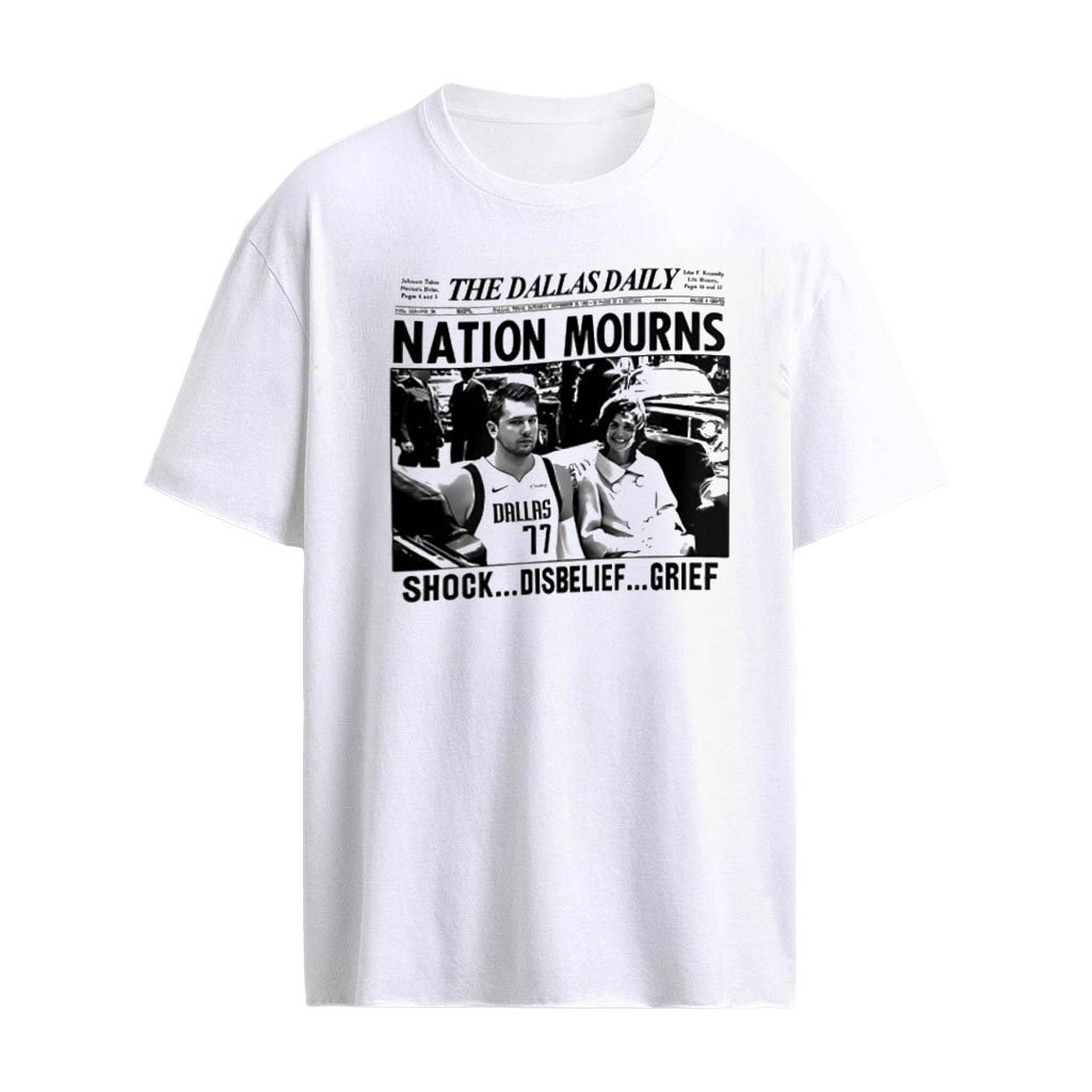 Luka Doncic Nation Mourns Shock Disbelief Grief shirt
