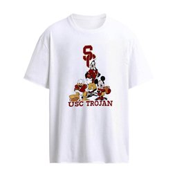 Mickey Mouse USC Trojans NCAA Donald Goofy Mickey Mouse football shirt