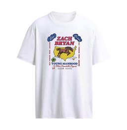 Zach Bryan Young Manhood and Other Donatable Organs Live on Tour Shirt