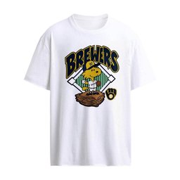 Snoopy and Woodstock Milwaukee Brewers MLB NL Champions 2026 shirt