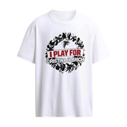 I Play for Cristina Ulbrich Atlanta Falcons logo shirt