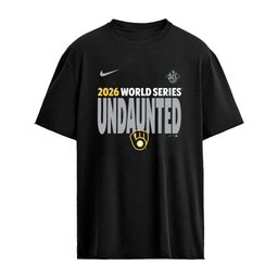 Milwaukee Brewers Nike 2026 World Series Undaunted T-Shirt
