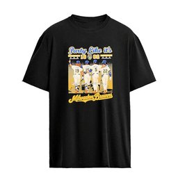Milwaukee Brewers Party Like It’s 1982 Signatures City Skyline Graphic T-Shirt