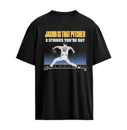 Milwaukee Brewers Jacob Is That Pitcher 3 Strikes You’re Out T-shirt