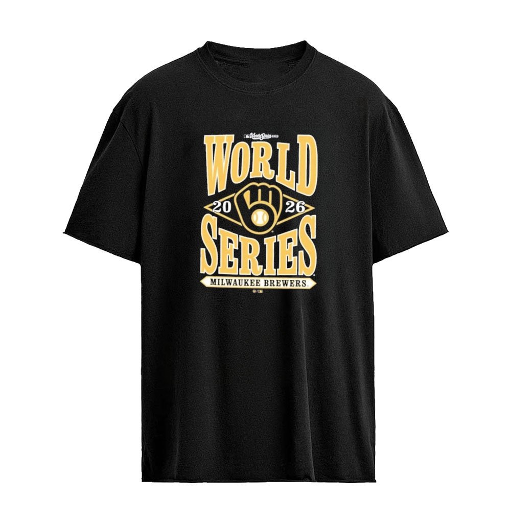 Milwaukee Brewers 2026 World Series Champions T-Shirt – MLB Baseball Championship Celebration