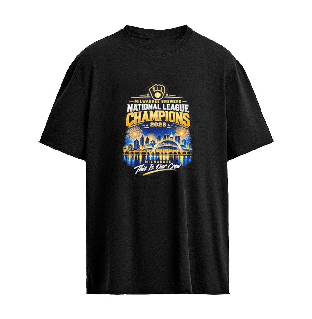 Milwaukee Brewers 2026 National League Champions City T-shirt